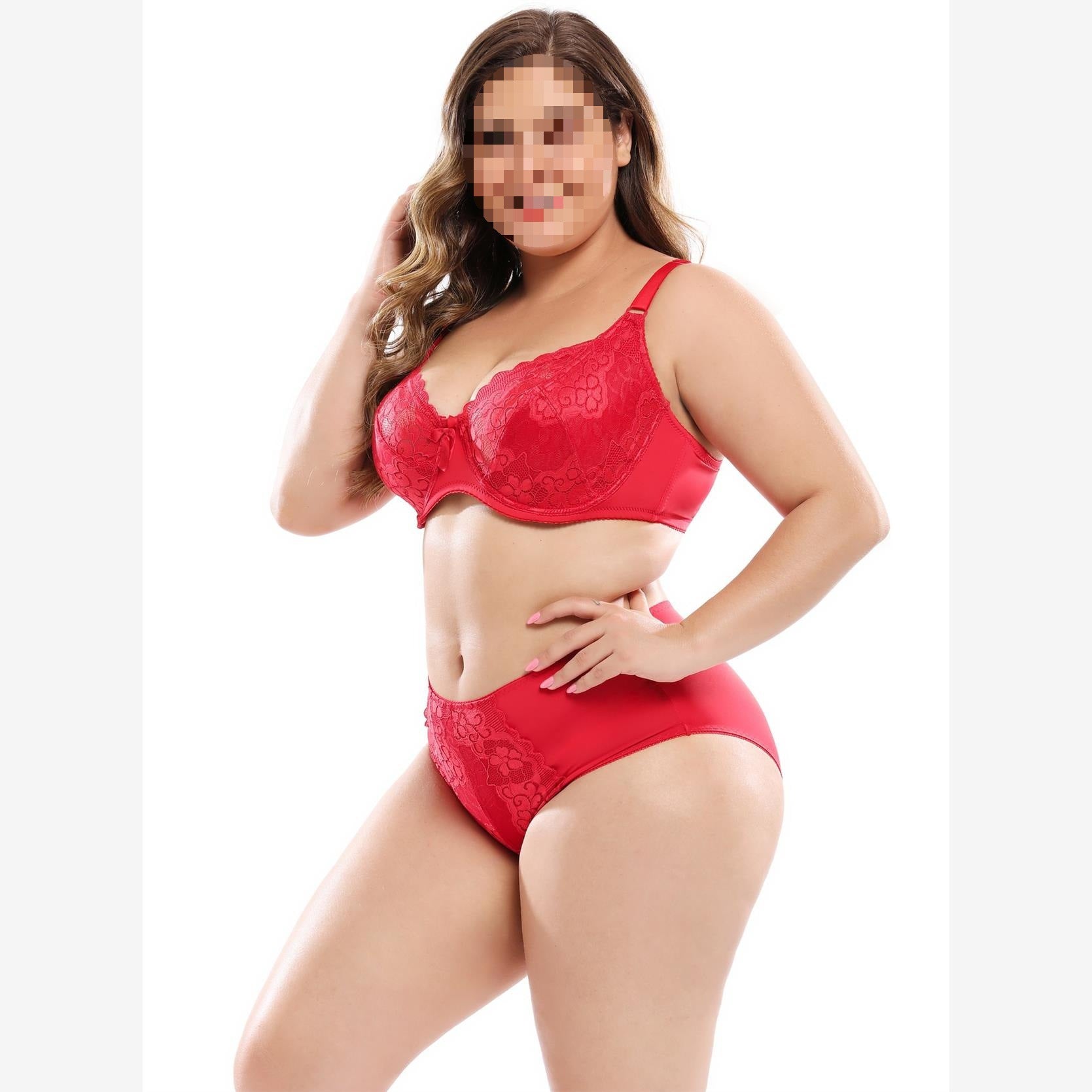 Women's Lace Bra Set