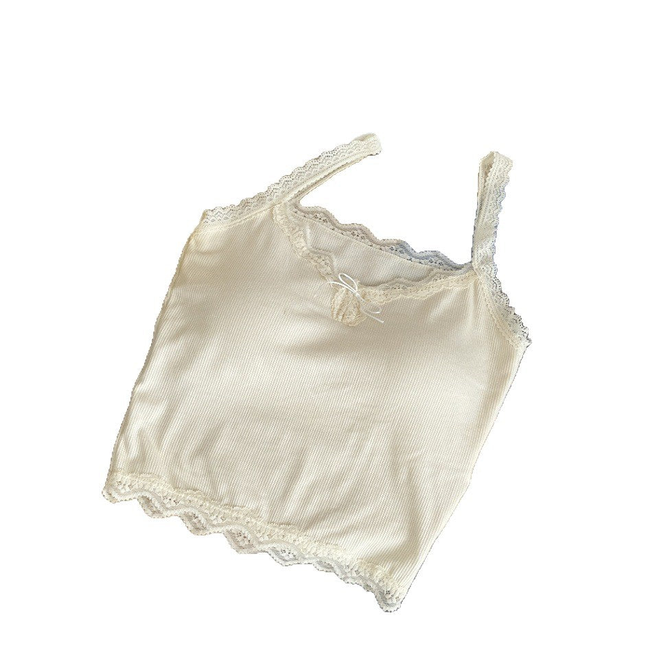 Women's Lace Camisole with Breast Pads