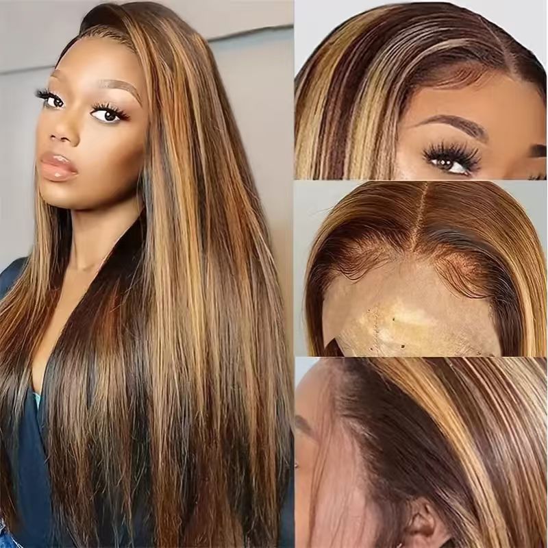 Women's Lace Front Long Straight Wig