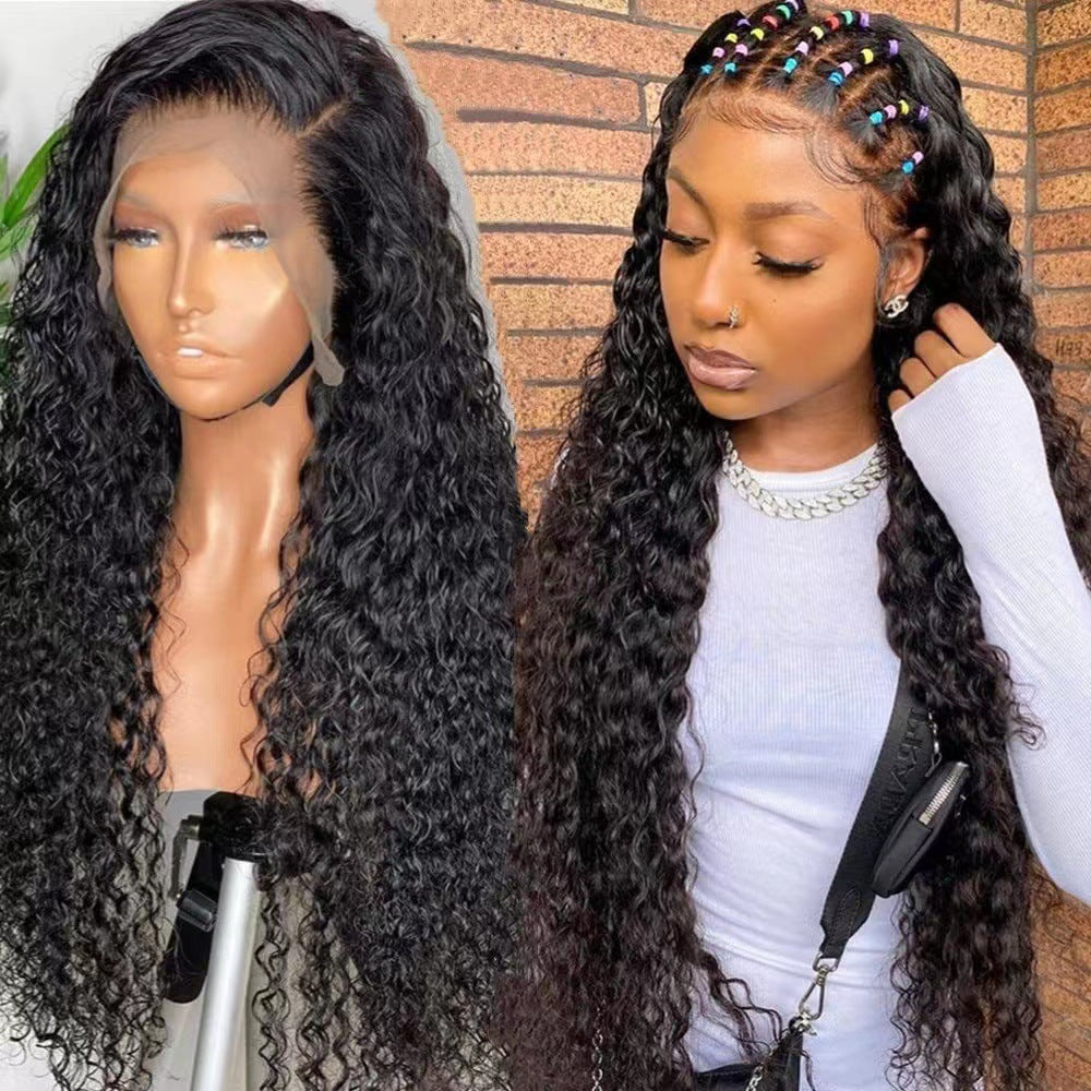Women's Lace Front Synthetic Curly Wig