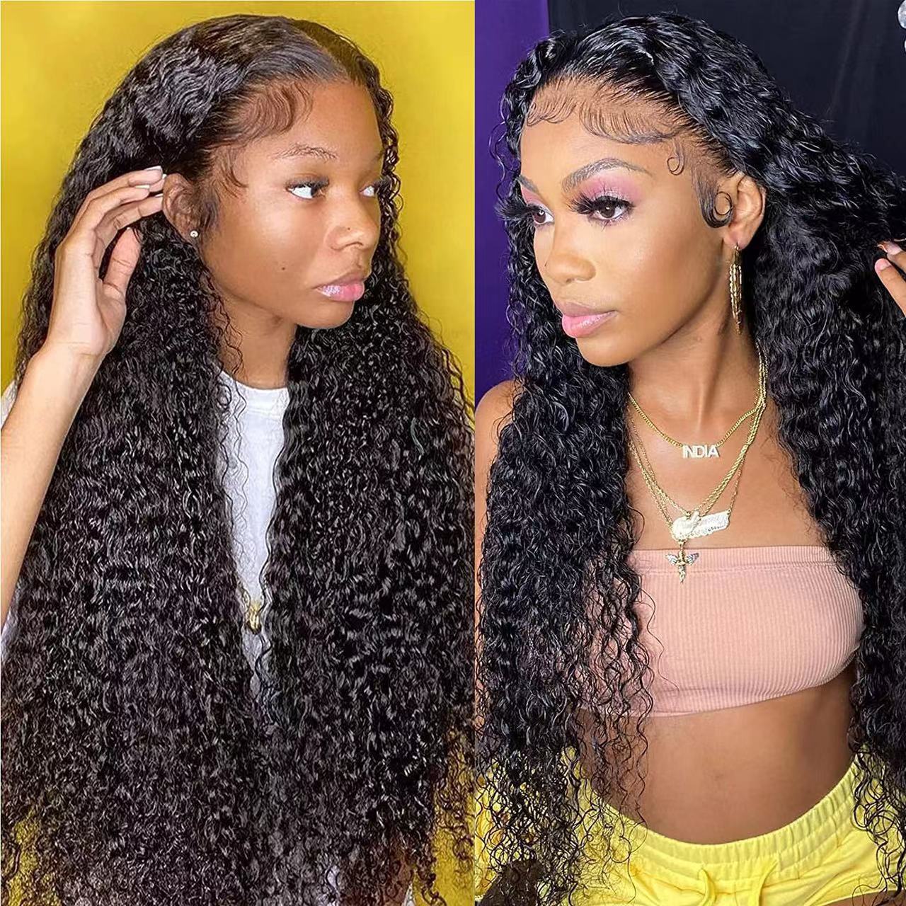 Women's Lace Front Synthetic Curly Wig