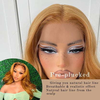 Women's Lace Front Synthetic Wig Long Curly Hair