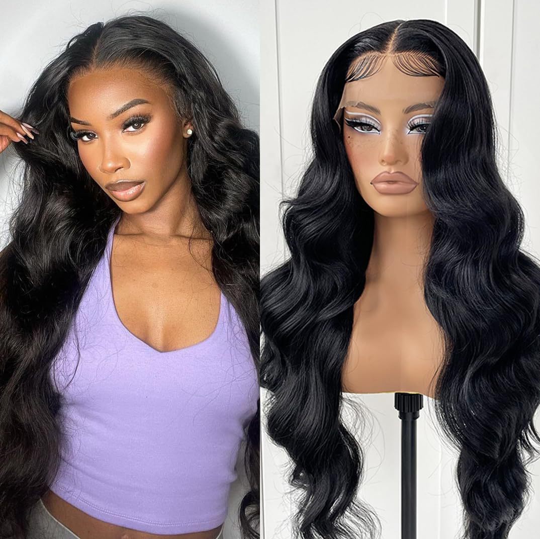 Women's Lace Front Synthetic Wig Long Curly Hair