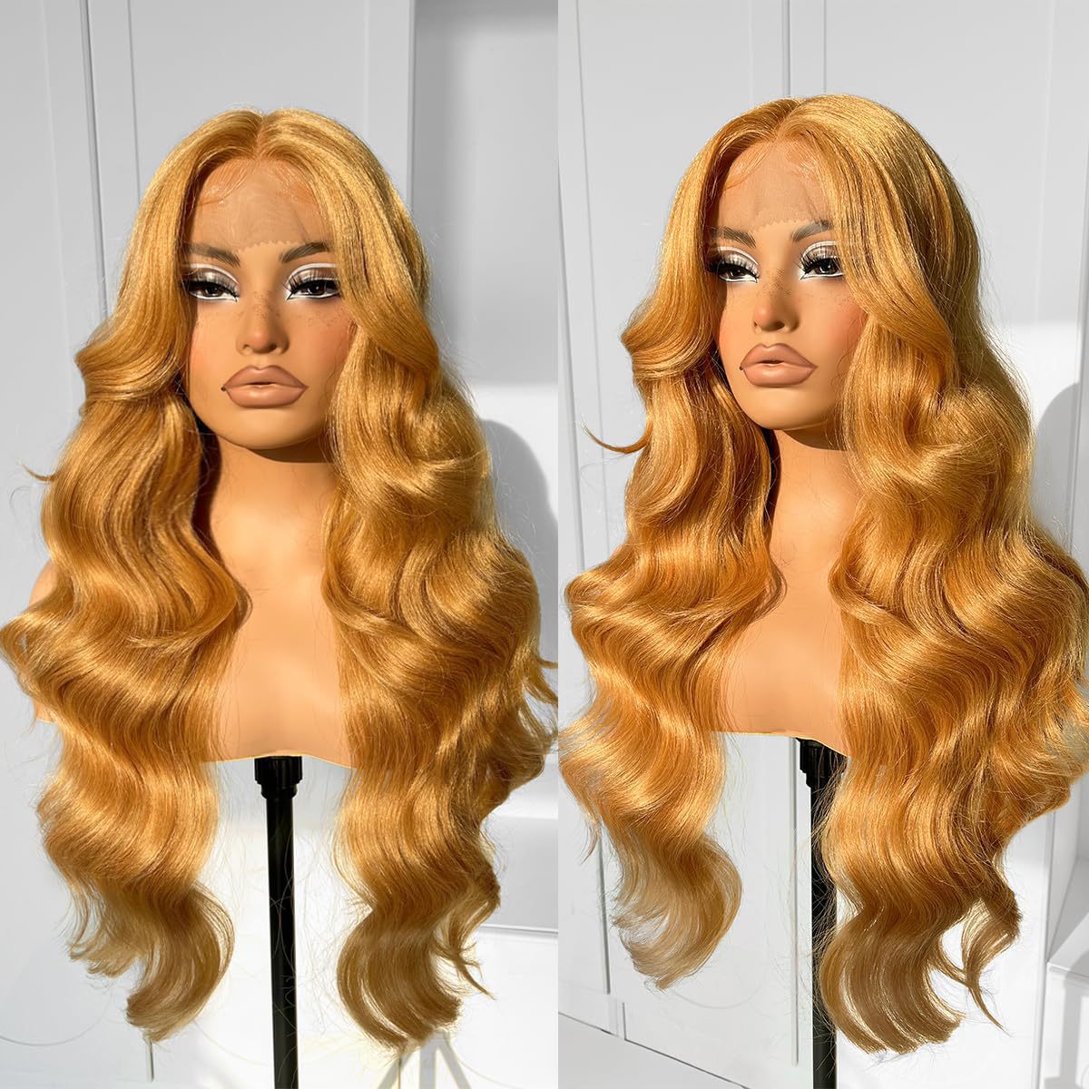 Women's Lace Front Synthetic Wig Long Curly Hair