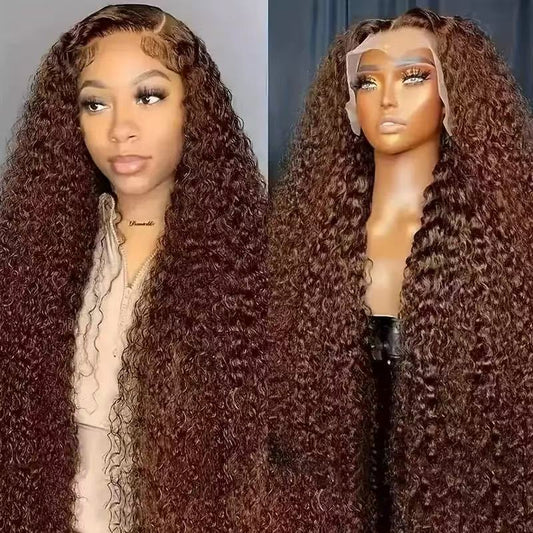 Women's Lace Front Wig Long Curly Hair Natural Wave