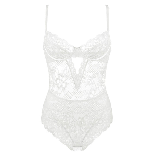 Women's Lace Push-Up Shaping One-Piece Bra