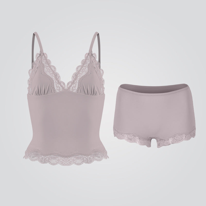 Women's Lace Sleepwear Set