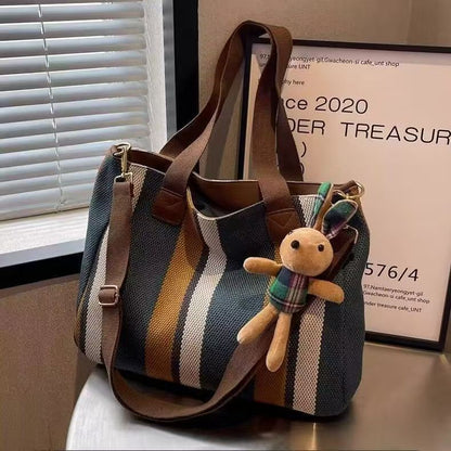 Women's Large Capacity Canvas Tote Bag