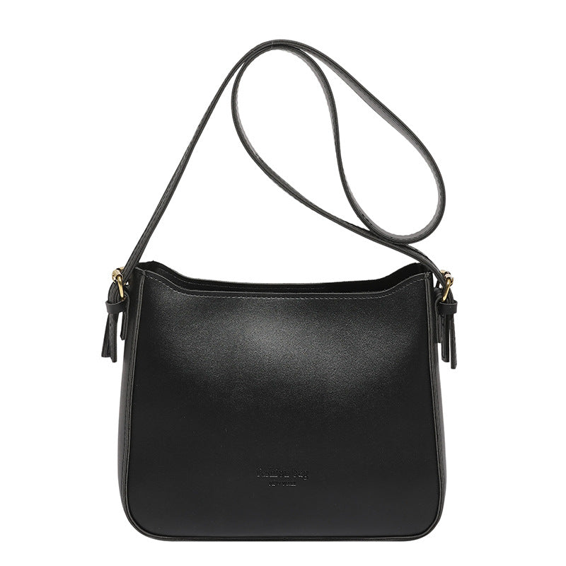 Women's Large Capacity PU Leather Tote Bag with Zipper