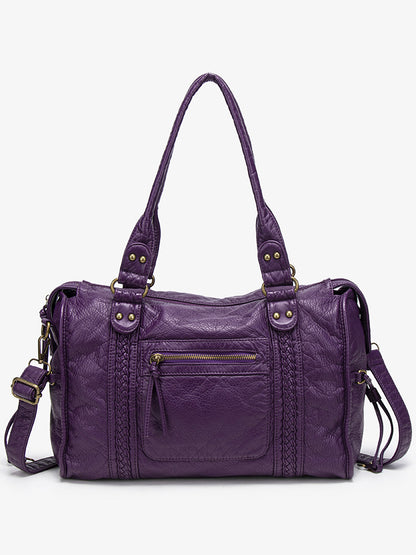 Women's Large Capacity PU Tote Bag