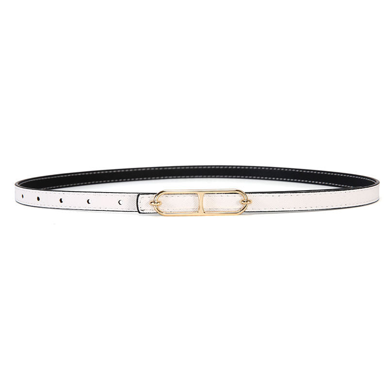 Women's leather belt