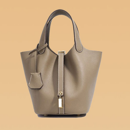 Women's Leather Bucket Bag