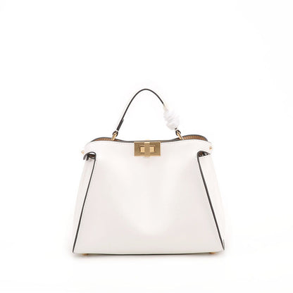 Women's leather crossbody handbag shoulder bag