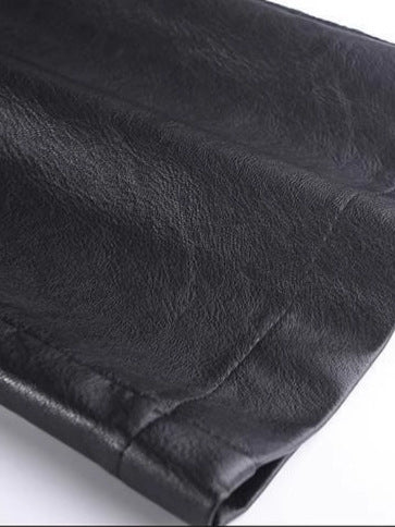 Women's leather pants