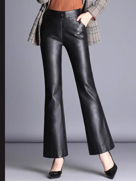 Women's leather pants