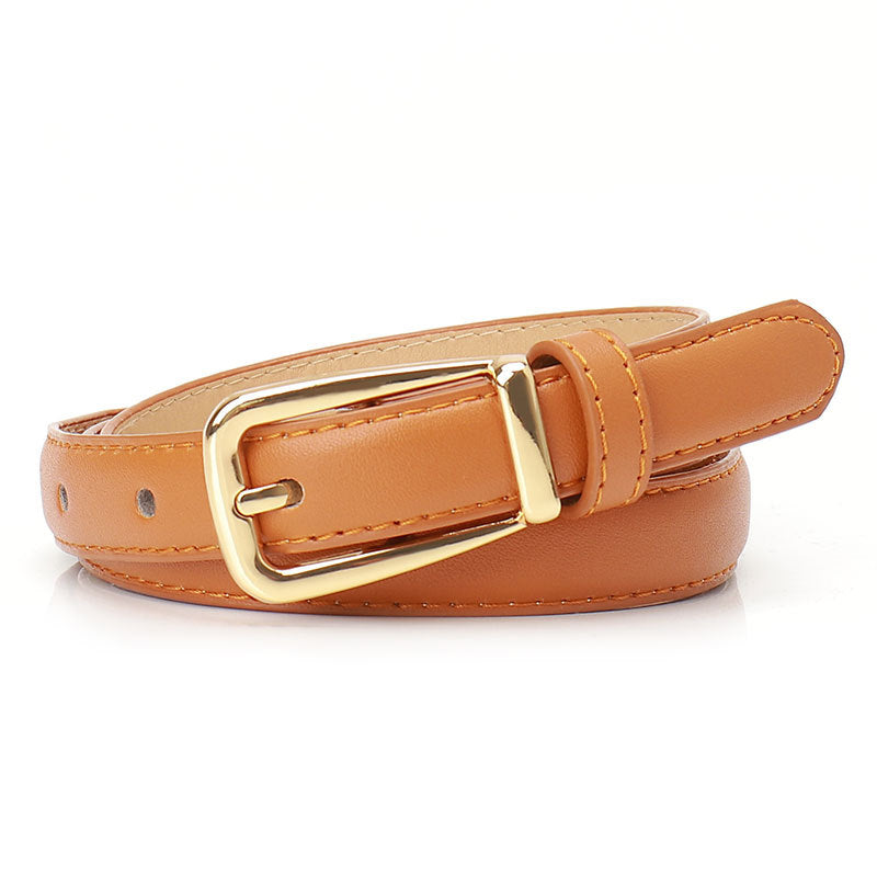 Women's Leopard Print Pin Buckle Belt