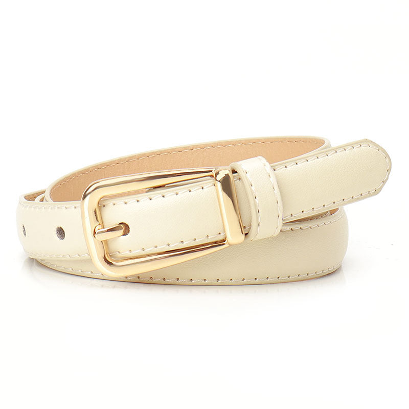 Women's Leopard Print Pin Buckle Belt