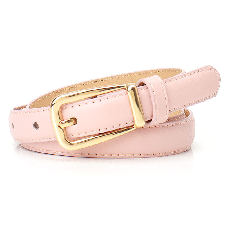 Women's Leopard Print Pin Buckle Belt