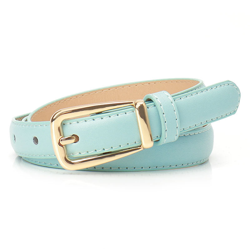 Women's Leopard Print Pin Buckle Belt