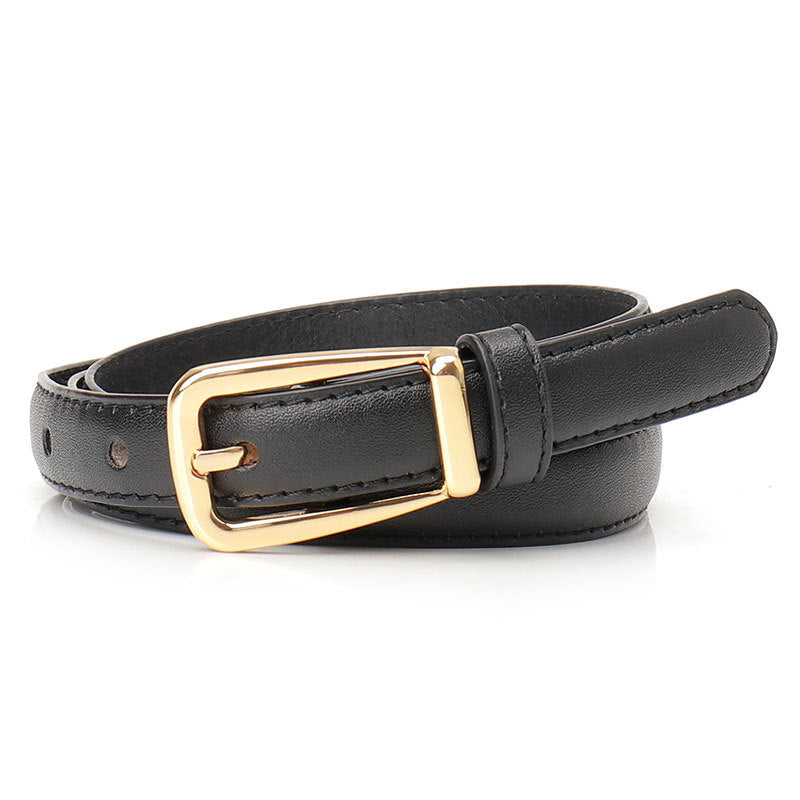 Women's Leopard Print Pin Buckle Belt