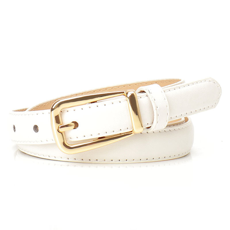 Women's Leopard Print Pin Buckle Belt