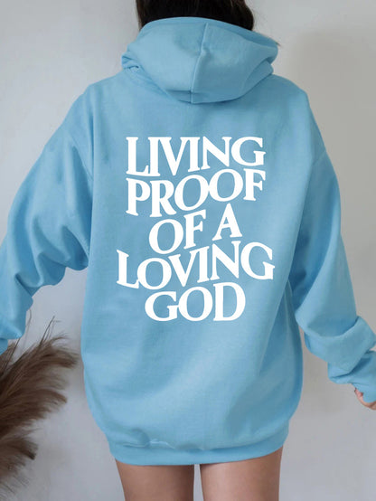 Women's Letter Print Hoodie