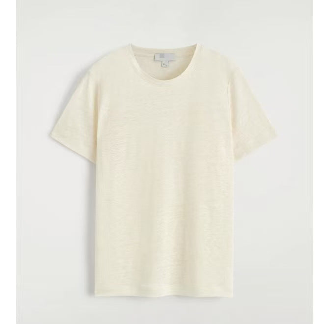 Women's Linen Blend Short Sleeve T-Shirt