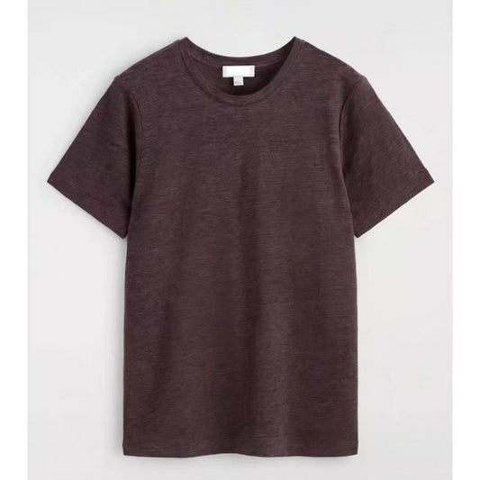 Women's Linen Blend Short Sleeve T-Shirt