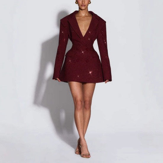 Women's Long Sleeve Bodycon Dress