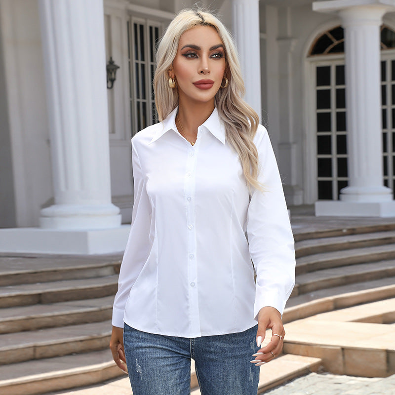 Women's Long Sleeve Button Up Shirt