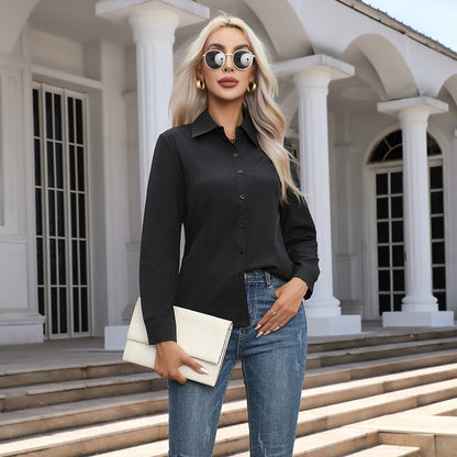 Women's Long Sleeve Button Up Shirt