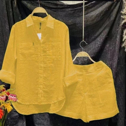 Women's Long Sleeve Cardigan and Pants Set