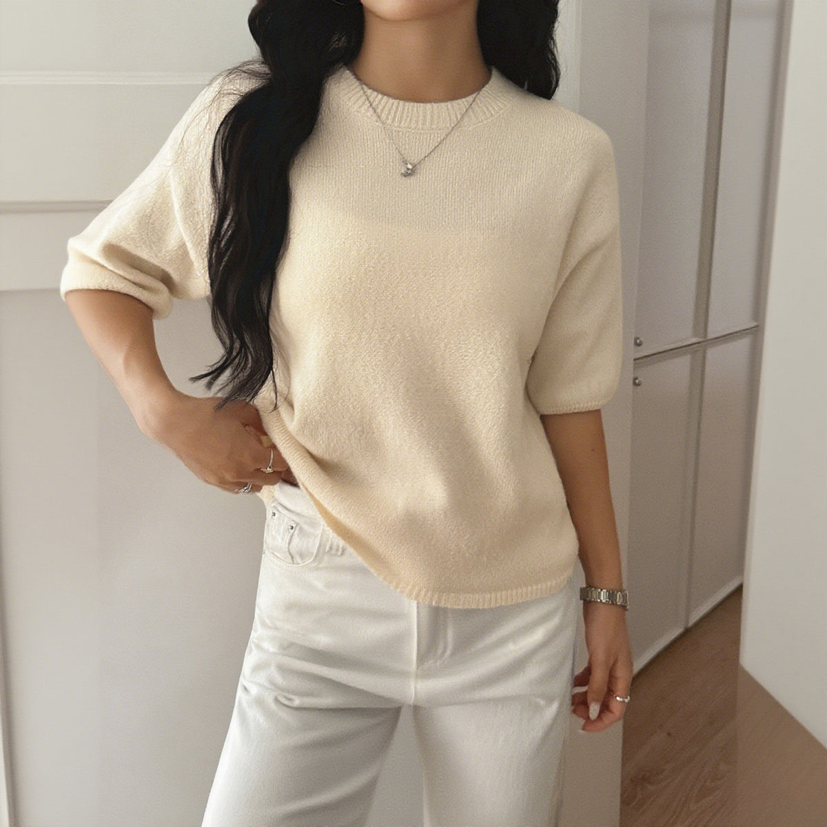 Women's Long Sleeve Casual Sweater