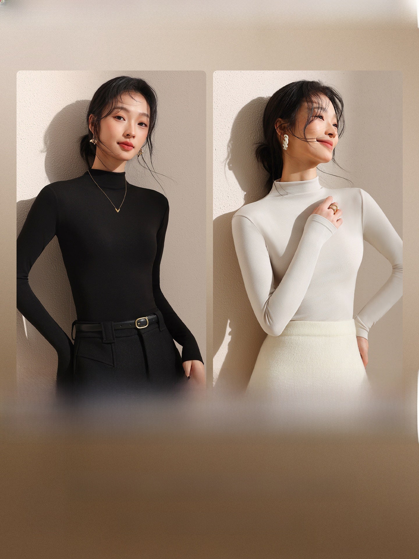 Women's Long Sleeve Knit T-Shirt