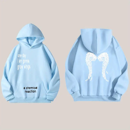 Women's Long Sleeve Printed Pullover Hoodie