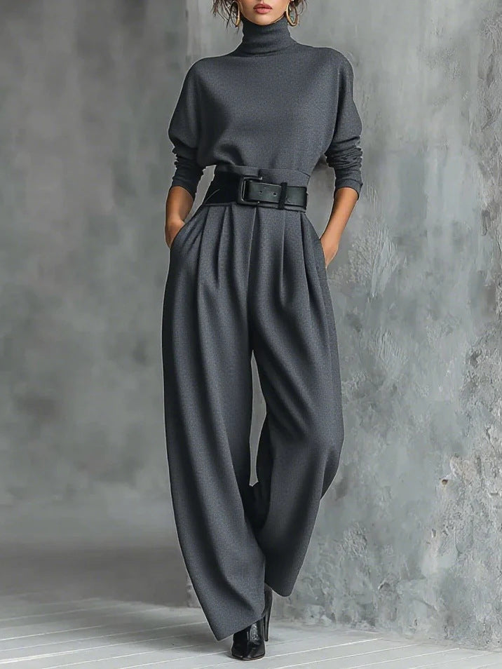 Women's Long Sleeve Shirt and Trousers Set
