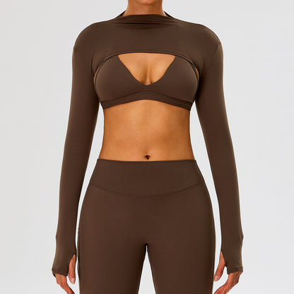 Women's Long Sleeve Yoga Top Fitness Wear