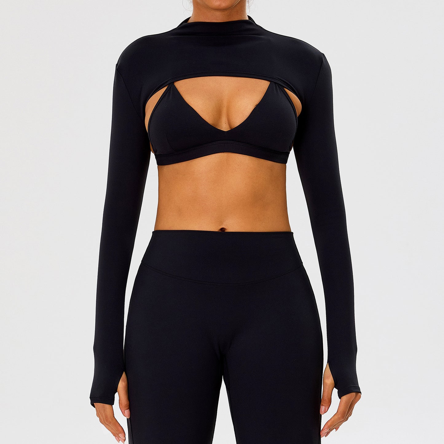 Women's Long Sleeve Yoga Top Fitness Wear