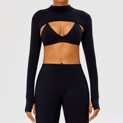 Women's Long Sleeve Yoga Top Fitness Wear