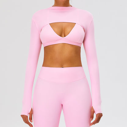 Women's Long Sleeve Yoga Top Fitness Wear