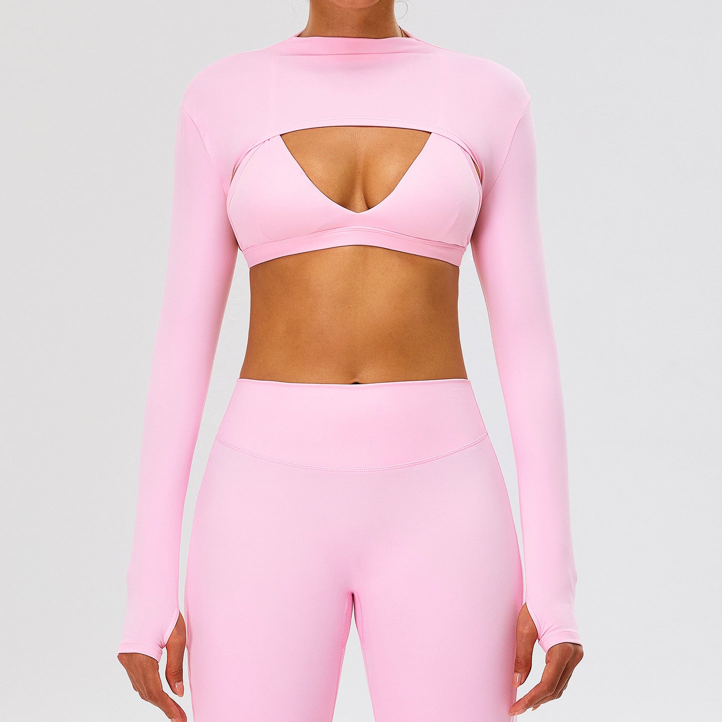 Women's Long Sleeve Yoga Top Fitness Wear