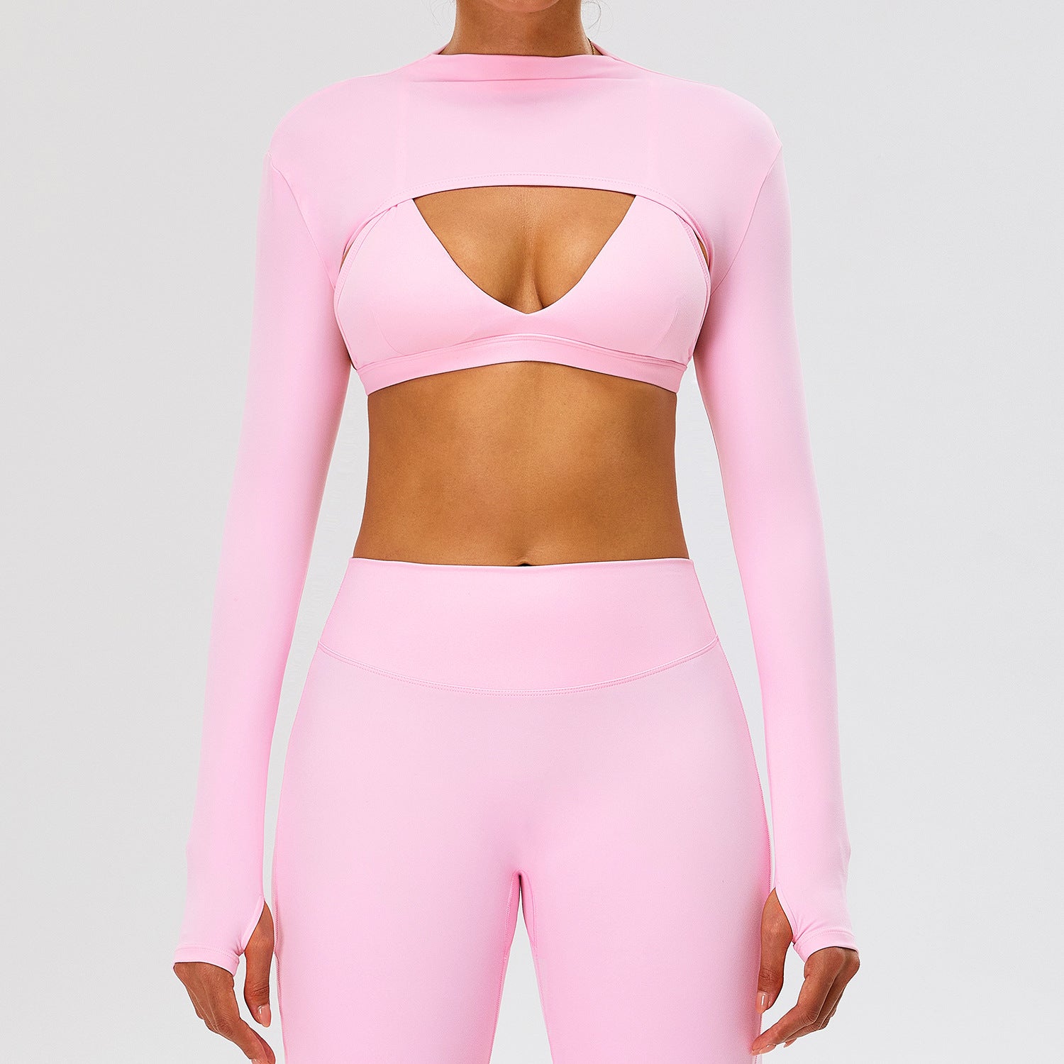 Women's Long Sleeve Yoga Top Fitness Wear