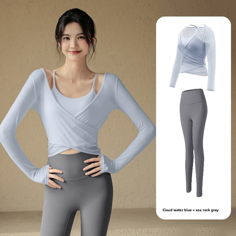 Women's Long Sleeve Yoga Two-Piece