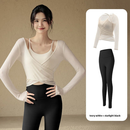 Women's Long Sleeve Yoga Two-Piece
