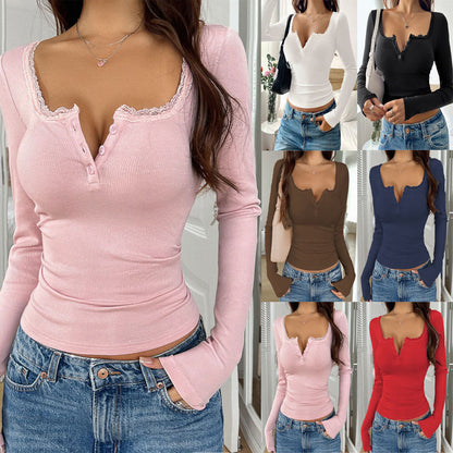 Women's long-sleeved blouse