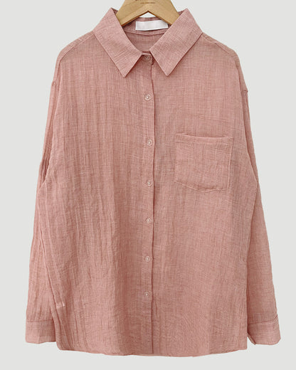 Women's long-sleeved sun-protective shirt