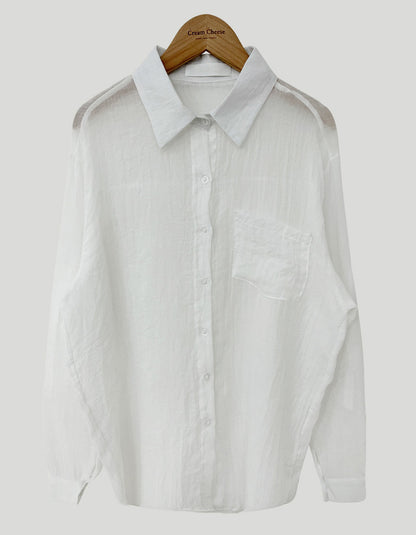 Women's long-sleeved sun-protective shirt
