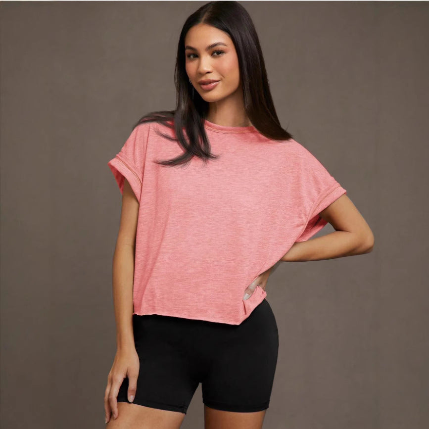 Women's Loose Fit Breathable Yoga T-Shirt