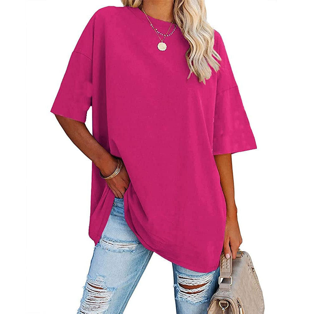 Women's Loose Fit Cotton T-Shirt