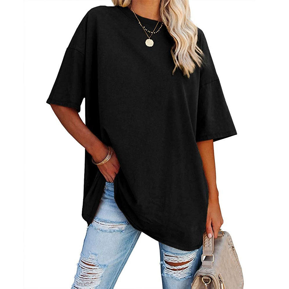 Women's Loose Fit Cotton T-Shirt
